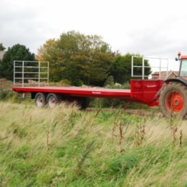 Agricultural Flat Bale Trailer BC-32 16 Tons