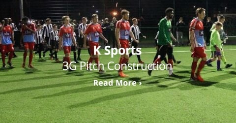 K Sports 3G pitch construction