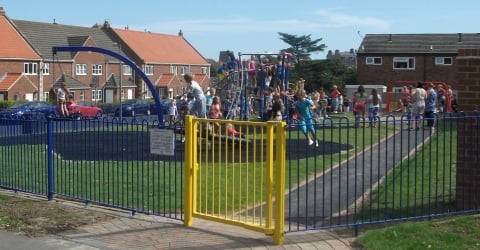 Byland Road Play Area New Fencing