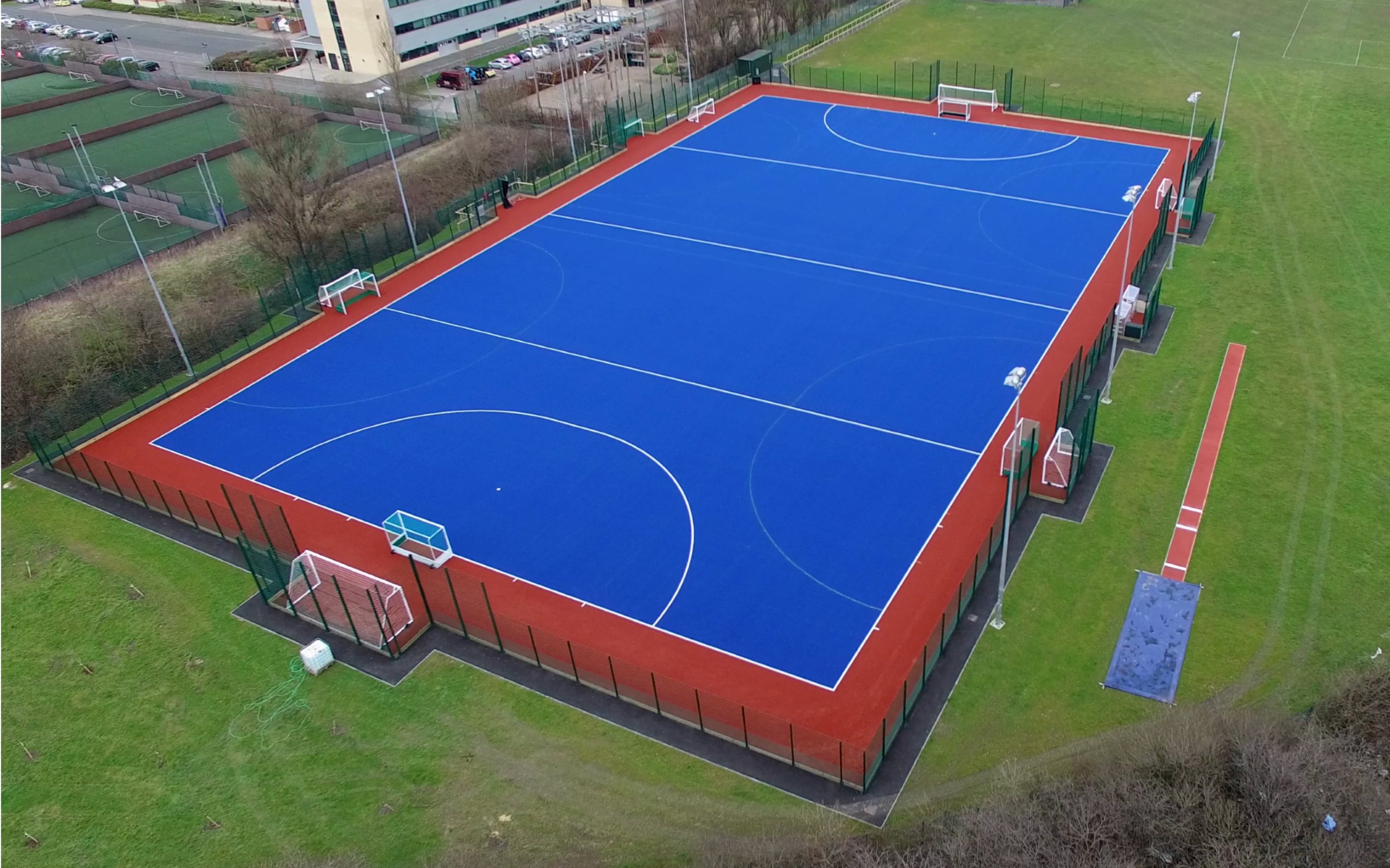 Macmillan Academy Hockey Field Construction