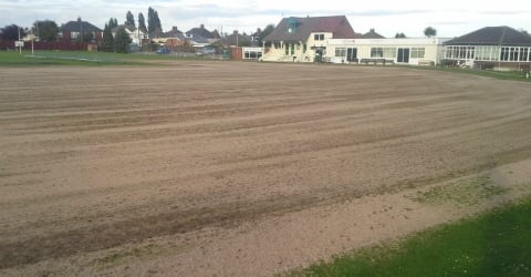 Stockton Cricket Club drainage installation