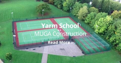 Yarm School MUGA Construction