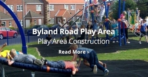 Byland Road Play Area Construction 