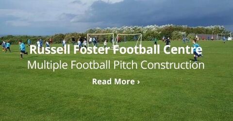 russel foster football centre football pitch construction