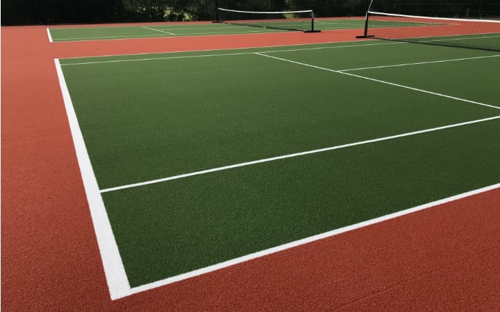 Rockliffe Hall Tennis Court Construction