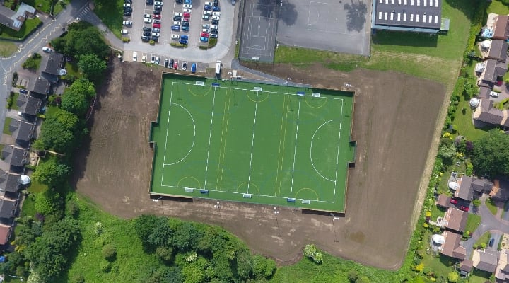 Carmel College Hockey Field Construction