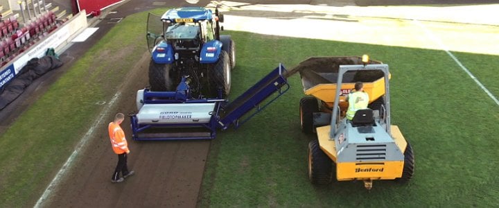 Natural turf renovations