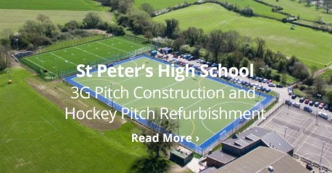 St Peters High School 3G and Hockey Pitch Construction