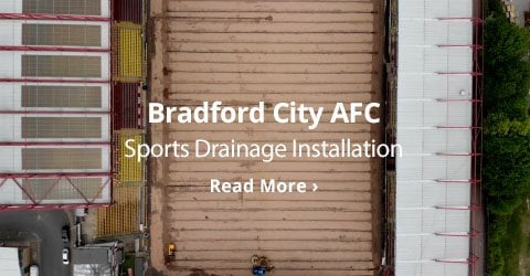 Bradford City AFC Sports Drainage Installation 