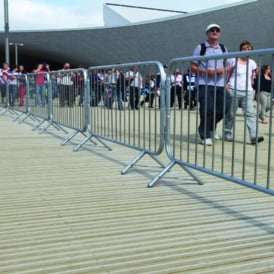 Heras Pedestrian Barrier